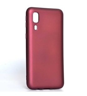 Samsung Galaxy A2 Core Kılıf Soft Mat Premier Case (Mürdüm)