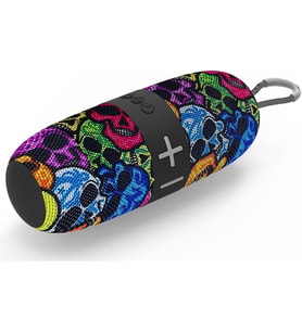 Shaza 16W Ekstra Bass Dahili Mikrofon, Aux, Sd Kart, USB Girişli Bluetooth Hoparlör (Lacivert Çok Renkli)