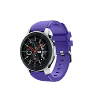 BİPOWER Samsung Watch 22mm KRD2 Frontier Silikon Kordon (Mor)