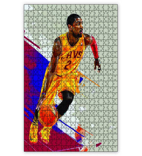 Cakapuzzle Nba Kyrie Irving Puzzle Yapboz MDF (Ahşap) (1000 Parça)