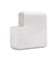 Type-C Şarj Aleti Silikon Kılıfı MacBook Air A1932 30W MacBook A1534 USB-C 29W (Beyaz)