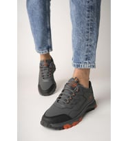 Muggo North Unisex Garantili Trekking Outdoor Sneaker Ayakkabı (Füme)