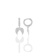 Söğütlü Silver Gümüş kanat küpe (Gümüş)