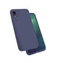 Uyumlu Model Apple iPhone XR 6.1 Kılıf Lansman Silk Case (Lacivert)