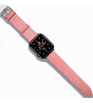 Huawei Watch GT 6/5/4/3/2 Pro 46mm Ultimate SE Elite Kordon Deri Hermes Kordon 2 (Pembe)