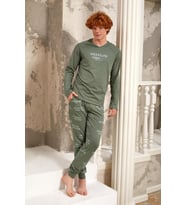 Gd Goldoremi 5326 Erkek Weekend Uzun Kollu Pijama Takımı