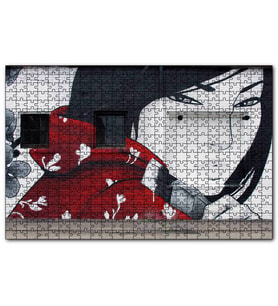 Cakapuzzle Duvar Boyama Graffitici Kız  Puzzle Yapboz MDF (Ahşap) (500 Parça)