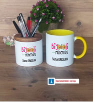 Biyoloji Mühendisi Kalemlik, Kupa Bardak T Kişiye Özel Hediye (Model 10)