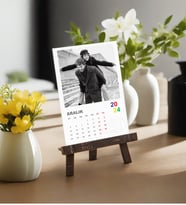 Kişiye Özel 2026 Yılı Takvimi Fotoğraflı (Model 7)