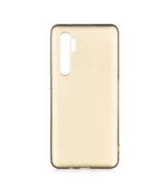 Xiaomi Mi Note 10 Lite Kılıf Soft Mat Premier Case (Gold)