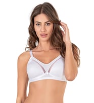 Le Jardin 9125 - C Desteksiz Balensiz C-Cup Sütyen (Beyaz)