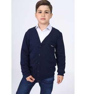 Toontoy Erkek Çocuk Okul Hırka (Lacivert)