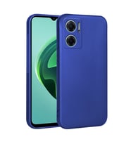Xiaomi Redmi Note 11E Kılıf Zore Biye Silikon Kılıf (Mavi)