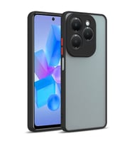 Vendas İnfinix Hot 40i Kılıf Zore Hux Kapak (Siyah)