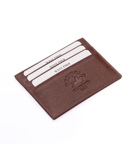 West Polo Hakiki Deri Bol Kartlıklı Unisex Kartlık WPT041 (Taba)