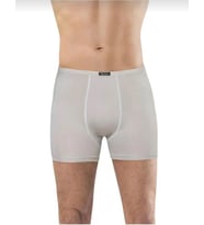 ANIT 1273 ERKEK BAMBU İNCE BELLİ LİKRALI BOXER 6 ADET (Gri)