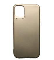 Apple iPhone 11 Pro Premium Silikon Kılıf (Gold)