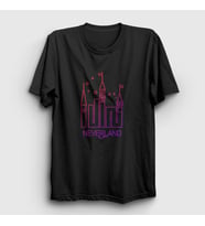Presmono Unisex Beyaz Neverland K-Pop G I Dle T-Shirt 409358tt (Siyah)