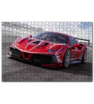 Cakapuzzle Ferrari 488 Evo  Puzzle Yapboz MDF (Ahşap) (500 Parça)