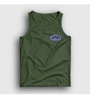 Presmono Unisex Sarı Php Coder Programmer Developer Yazılımcı Atlet 337368tt (Haki)