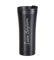 Kişiye Özel 500ml Çelik Termos (Siyah)