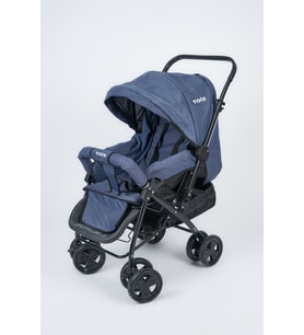 Tois Baby Ocean Pro Tam Yatar Çift Yönlü Bebek Arabası (Koyu Gri)