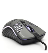 Rush RM02 RGB Aydınlatmalı 1600 DPI 6 Farklı Renkli Gaming Mouse (Gri)