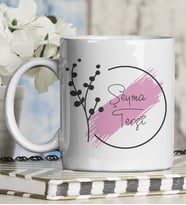 Kişiye Özel Tasarım Kupa Bardak 98493 (Pembe)