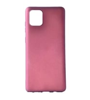 Samsung Galaxy Note 10 Lite Kılıf Soft Mat Premier Case (Mürdüm)