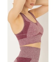 MioFit Euphoria Seamless Büstiyer (Koyu Bordo)