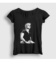 Presmono Kadın Beyaz Dolores O'riordan The Cranberries T-Shirt 173762tt (Siyah)