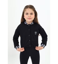 Toontoy Kız Çocuk Hırka (Siyah)