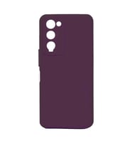 Kvy Tecno Camon 18 Premier Biye Silikon Kılıf (Mor)