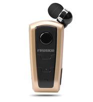 Fineblue F910 Makaralı Bluetooth 4.0 Kulak İçi Kulaklık (Gold)