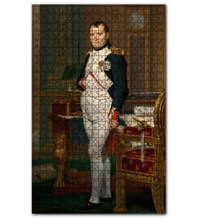 Cakapuzzle İmparator Napolyon Çalışma Odasında Puzzle Yapboz MDF (Ahşap) (255 Parça)