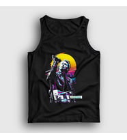 Presmono Unisex Beyaz Thom Yorke Radiohead Atlet 104619tt (Siyah)