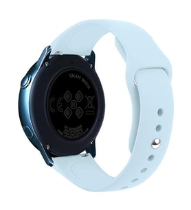 Haylou Solar LS05 Kordon 22mm Kordon Silikon Spor Kordon (Açık Mavi)