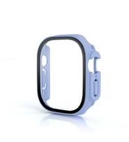Apple Watch Ultra 49mm Kasa ve Ekran Koruyucu Zore Watch Gard 19 (Açık Mavi)