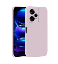 Vendas Xiaomi Redmi Note 12 Pro 5G Uyumlu Premier Soft Serisi Rubber Yumuşak Silikon Kılıf (Rose)