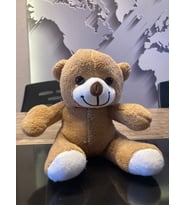 ÖZGÜNER RENKLİ  20CM AYICIK (Kahverengi)