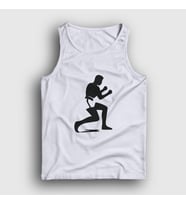 Presmono Unisex Sarı Stance Muhammed Ali Atlet 230640tt (Beyaz)