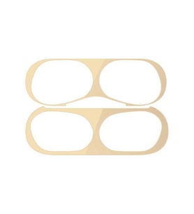 Uyumlu Model Apple Airpods Pro 1. / 2. Nesil Kulaklık İçi Kir Toz Önleyici Sticker (Gold)