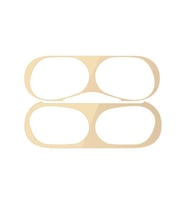 Uyumlu Model Apple Airpods Pro 1. / 2. Nesil Kulaklık İçi Kir Toz Önleyici Sticker (Gold)