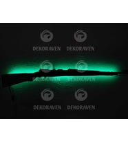 Kar98 Led Işıklı Tablo (Yeşil)