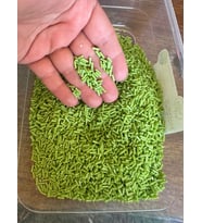 05 MM 50 GR 1. KALİTE CAM OYA YAZMA BORU BONCUK İŞLEME BONCUK (Haki)