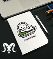 Kişiye Özel Burç Tasarımlı Esprili Defter Kalem Seti (Model 3)