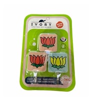 IVORY 6LI YAPIŞKANLI ASKI (Kırmızı)