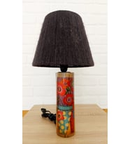 RETRO NOW FLOR AHŞAP AYAKLI ABAJUR (Antrasit)