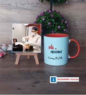 Diş Hekimi Fotoğraflı Dekoratif Taş, Kupa Bardak Beyaz HediyeDiş Hekimine Diş Hekimleri Günü Hediyesi (Model 13)
