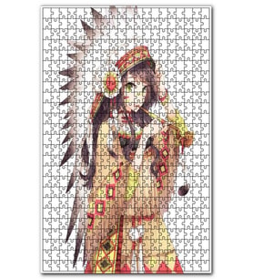 Cakapuzzle Cherokee Anime Kızı Görseli Puzzle Yapboz MDF (Ahşap) (1000 Parça)